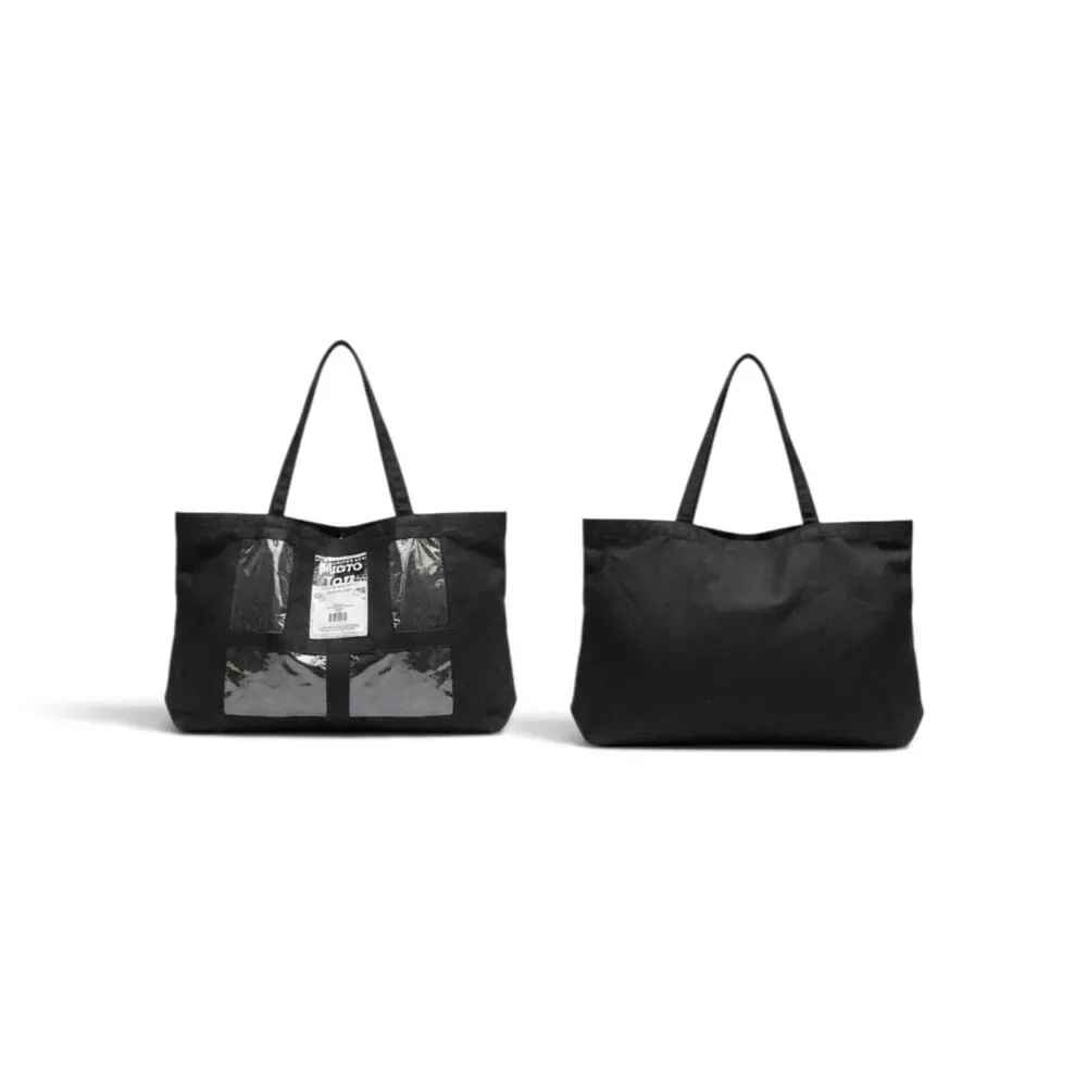 Darice Photo Tote Bag  5 Windows 12x19 Black.